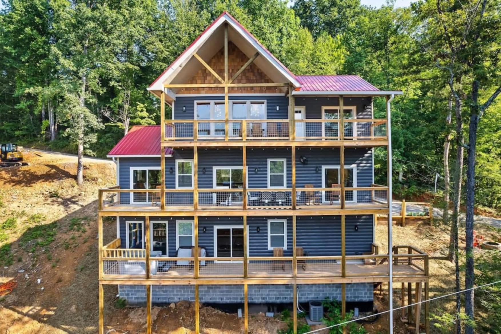 Tranquil Mountain Getaway By Ghosal Luxury Lodging Gatlinburg Dış mekan fotoğraf