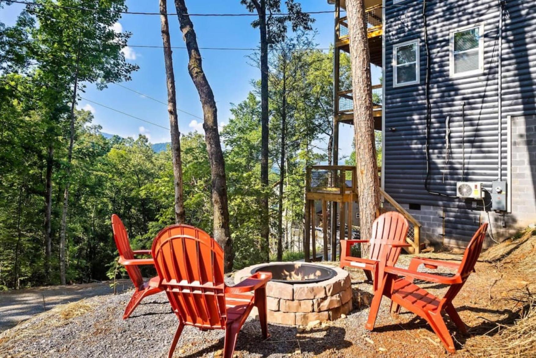 Tranquil Mountain Getaway By Ghosal Luxury Lodging Gatlinburg Dış mekan fotoğraf