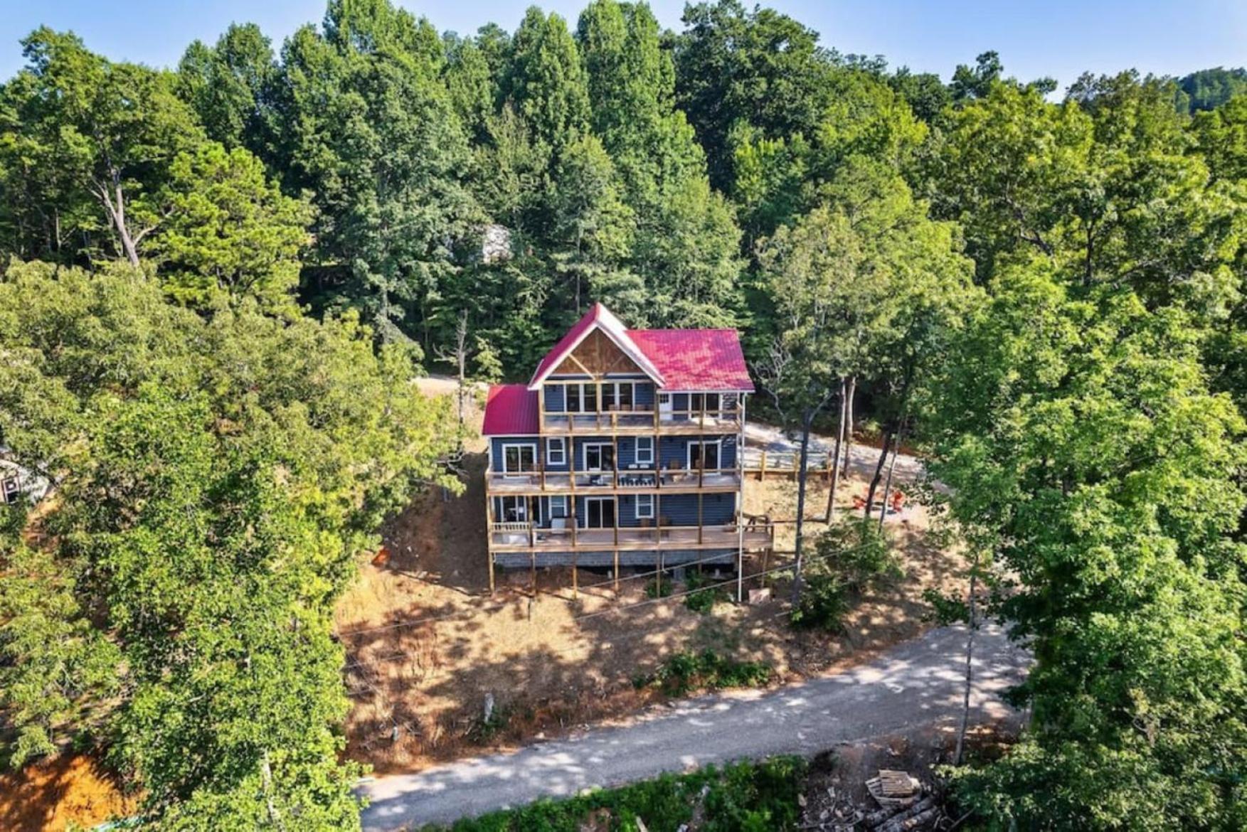 Tranquil Mountain Getaway By Ghosal Luxury Lodging Gatlinburg Dış mekan fotoğraf