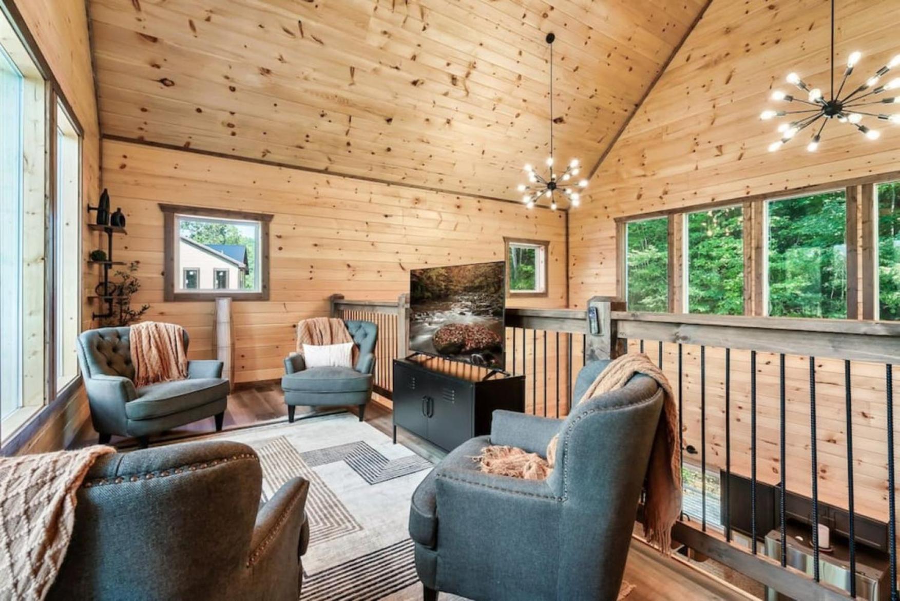 Tranquil Mountain Getaway By Ghosal Luxury Lodging Gatlinburg Dış mekan fotoğraf