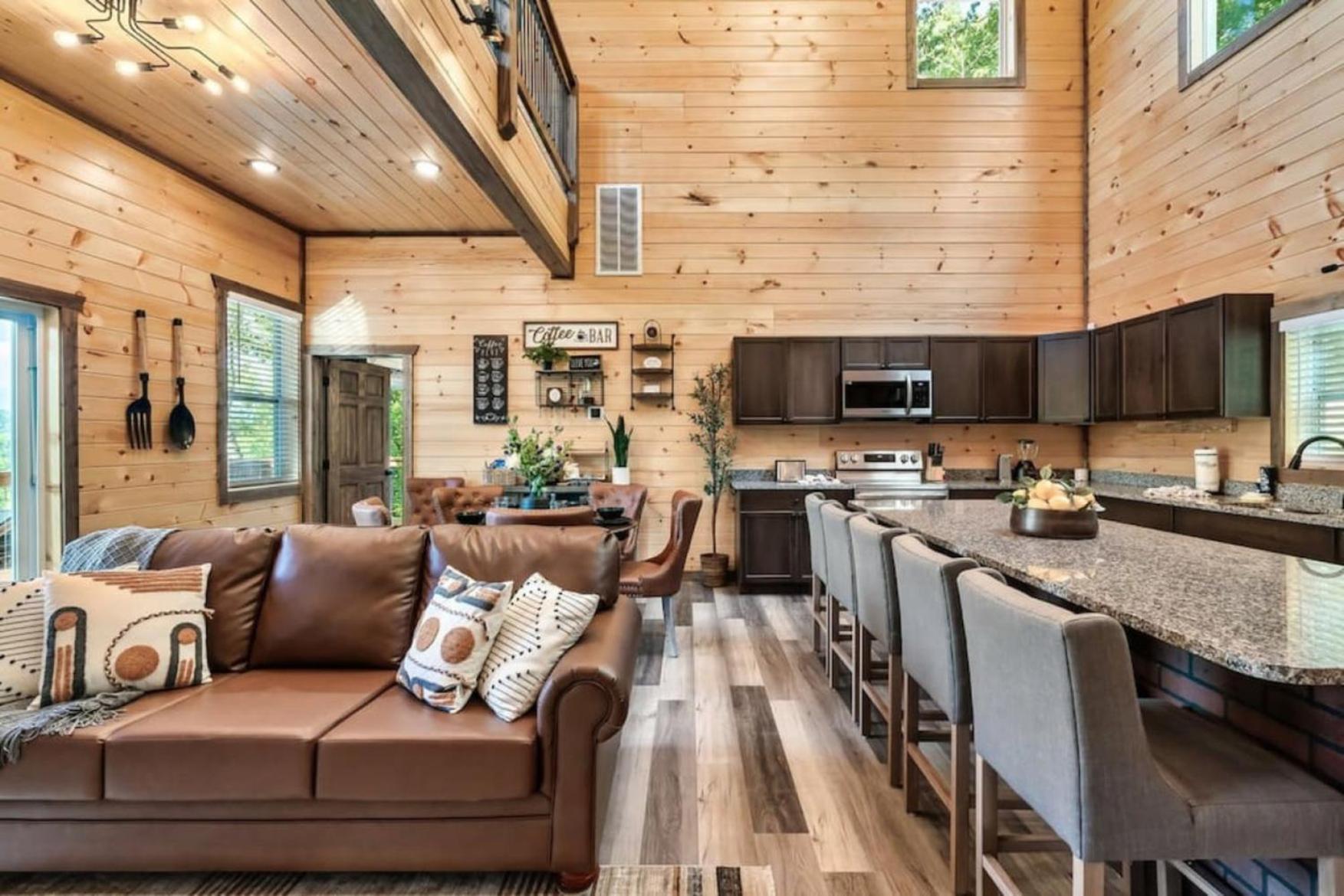 Tranquil Mountain Getaway By Ghosal Luxury Lodging Gatlinburg Dış mekan fotoğraf