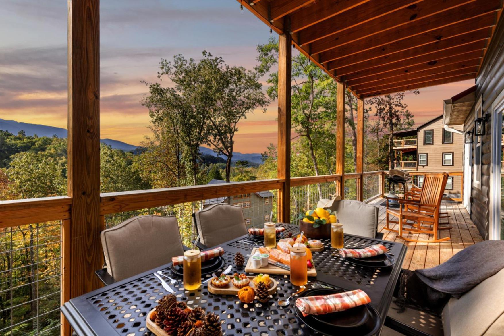 Tranquil Mountain Getaway By Ghosal Luxury Lodging Gatlinburg Dış mekan fotoğraf